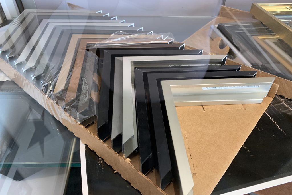 Metal frame sample corner 1